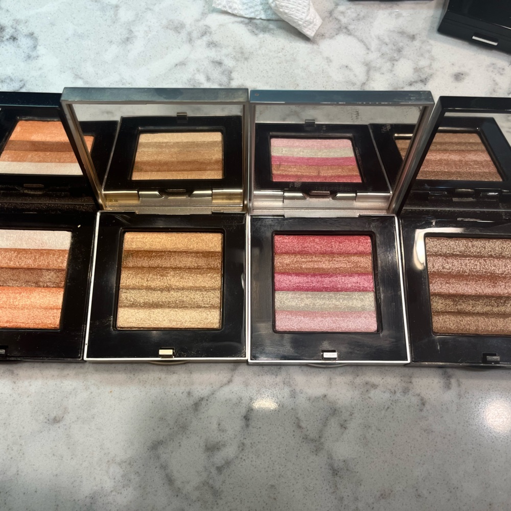 Bobbi brown shinmer bricks (set of 4)